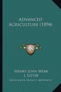 portada advanced agriculture (1894) (en Inglés)