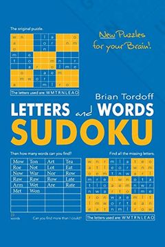 portada Letters and Words Sudoku (en Inglés)
