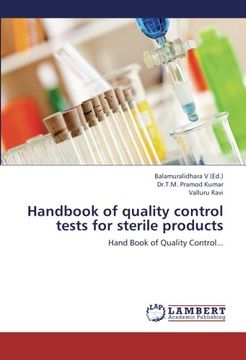 portada Handbook of quality control tests for sterile products: Hand Book of Quality Control...