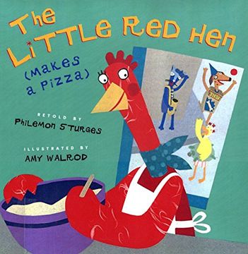 portada The Little red hen (Makes a Pizza) (en Inglés)