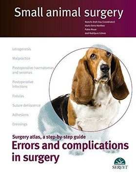 portada Small animal surgery. Errors and complications in surgery (en Inglés)