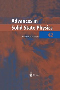 portada advances in solid state physics 42