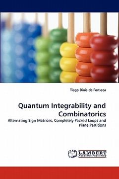 portada quantum integrability and combinatorics (in English)