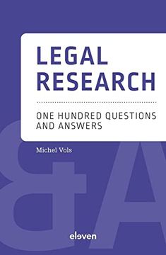 portada Legal Research: One Hundred Questions and Answers (en Inglés)