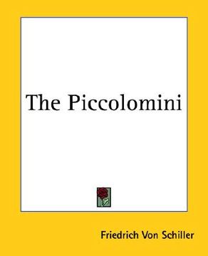 portada the piccolomini (in English)
