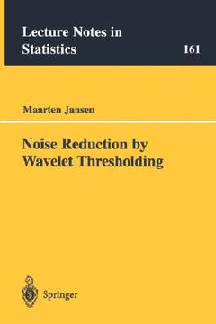 portada noise reduction by wavelet thresholding (in English)