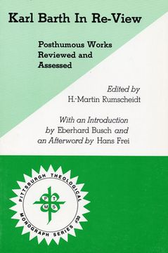 portada Karl Barth In Re-View (en Inglés)