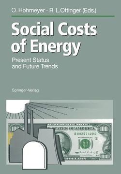 portada social costs of energy: present status and future trends (en Inglés)