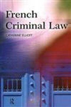 portada French Criminal law (en Inglés)