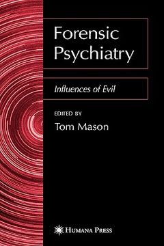 portada forensic psychiatry: influences of evil (en Inglés)