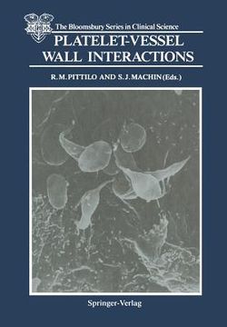 portada Platelet-Vessel Wall Interactions (en Inglés)