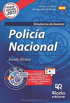 portada Simulacros de Examen. PolicÃ­a Nacional.