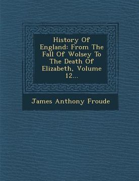 portada History Of England: From The Fall Of Wolsey To The Death Of Elizabeth, Volume 12...