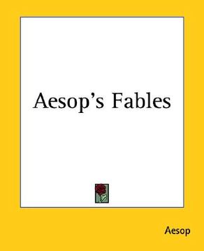 portada aesop's fables (in English)
