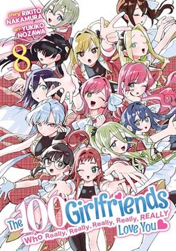 portada The 100 Girlfriends Who Really, Really, Really, Really, Really Love You Vol. 8 (en Inglés)