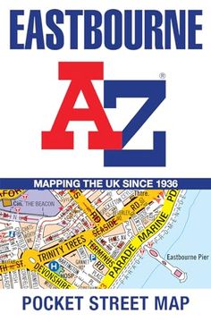 portada Eastbourne a-z Pocket Street map (en Inglés)
