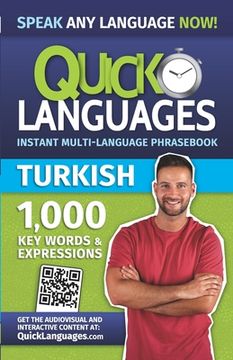 portada Quick Languages - English-Turkish Phrasebook / İngilizce-Türkçe Konuşma Kılavuzu (in English)
