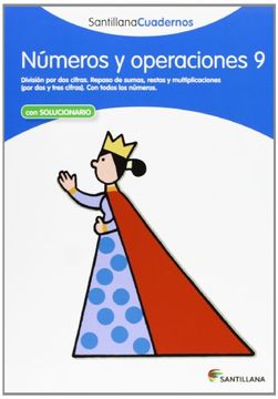 portada Números y operaciones, Educación Primaria. Cuaderno 9 (in Spanish)