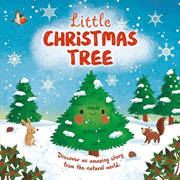 portada Nature Stories: Little Christmas Tree: Padded Board Book (en Inglés)