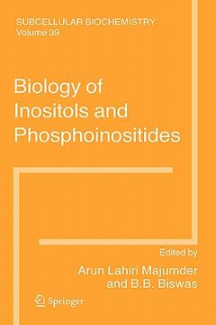 portada biology of inositols and phosphoinositides (en Inglés)