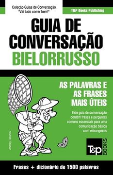 portada Guia de Conversação Português-Bielorrusso e dicionário conciso 1500 palavras (en Portugués)