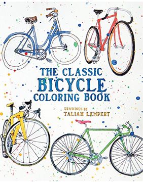 portada The Classic Bicycle Coloring Book (en Inglés)