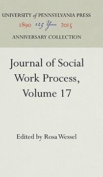 portada Journal of Social Work Process, Volume 17 (v. 17) (en Inglés)