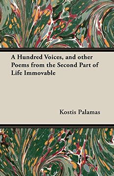 portada A Hundred Voices, and Other Poems From the Second Part of Life Immovable (en Inglés)