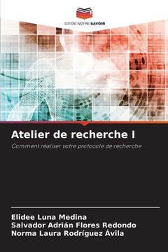 portada Atelier de recherche I (in French)