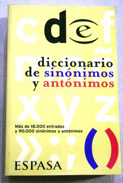 Libro Diccionario de sinónimos y antónimos De - Buscalibre Chile