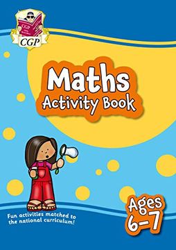 portada New Maths Activity Book for Ages 6-7: Perfect for Home Learning (in English)