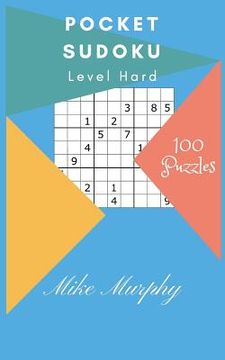 portada Pocket Sudoku: Level Hard 100 Puzzles (en Inglés)