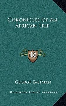 portada chronicles of an african trip (in English)