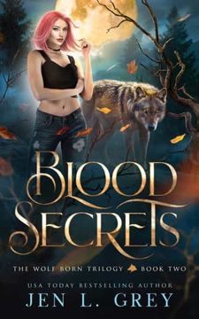 portada Blood Secrets (The Wolf Born Trilogy) (in English)