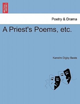 portada a priest's poems, etc. (en Inglés)