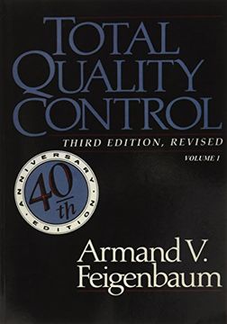 portada Total Quality Control, Revised (Fortieth Anniversary Edition), Volume 1 (in English)