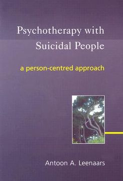 portada psychotherapy with suicidal people: a person-centred approach (en Inglés)
