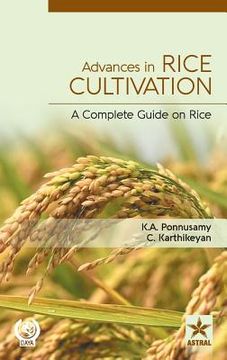 portada Advances in Rice Cultivation: A Complete Guide on Rice (en Inglés)