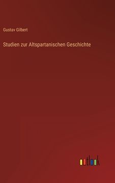 portada Studien zur Altspartanischen Geschichte (en Alemán)