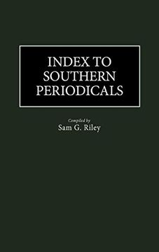 portada Index to Southern Periodicals. (en Inglés)
