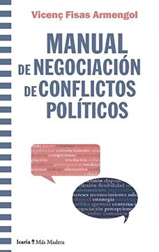 portada Manual de Negociación de Conflictos Políticos