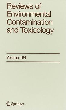 portada reviews of environmental contamination and toxicology (en Inglés)