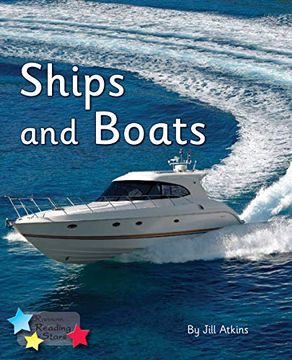 portada Ships and Boats: Phonics Phase 5 (Reading Stars Phonics) (en Inglés)