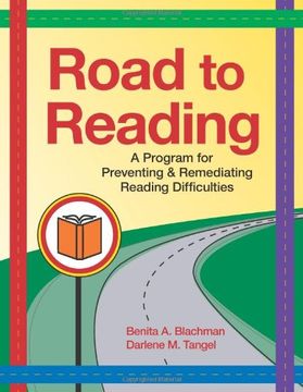 portada Road to Reading: A Program for Preventing & Remediating Reading Difficulties [With Cdrom]: A Program for Preventing and Remediating Reading Difficulties (Vital Statistics) (in English)