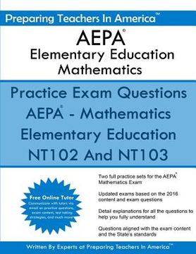 portada AEPA Elementary Education Mathematics: Arizona Educator Proficiency Assessment