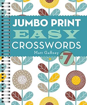 portada Jumbo Print Easy Crosswords #7 (en Inglés)