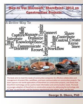 portada How to Use Microsoft SharePoint 2013 on Construction Projects