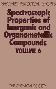 portada Spectroscopic Properties of Inorganic and Organometallic Compounds: Volume 6 (en Inglés)