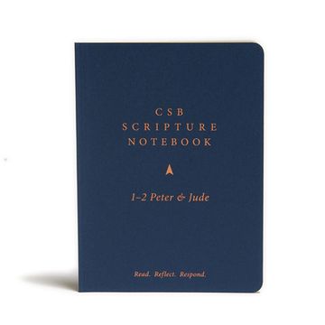 portada Csb Scripture Notebook, 1-2 Peter and Jude: Read. Reflect. Respond. (en Inglés)