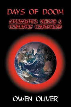 portada days of doom: apocalyptic visions & unearthly nightmares (in English)